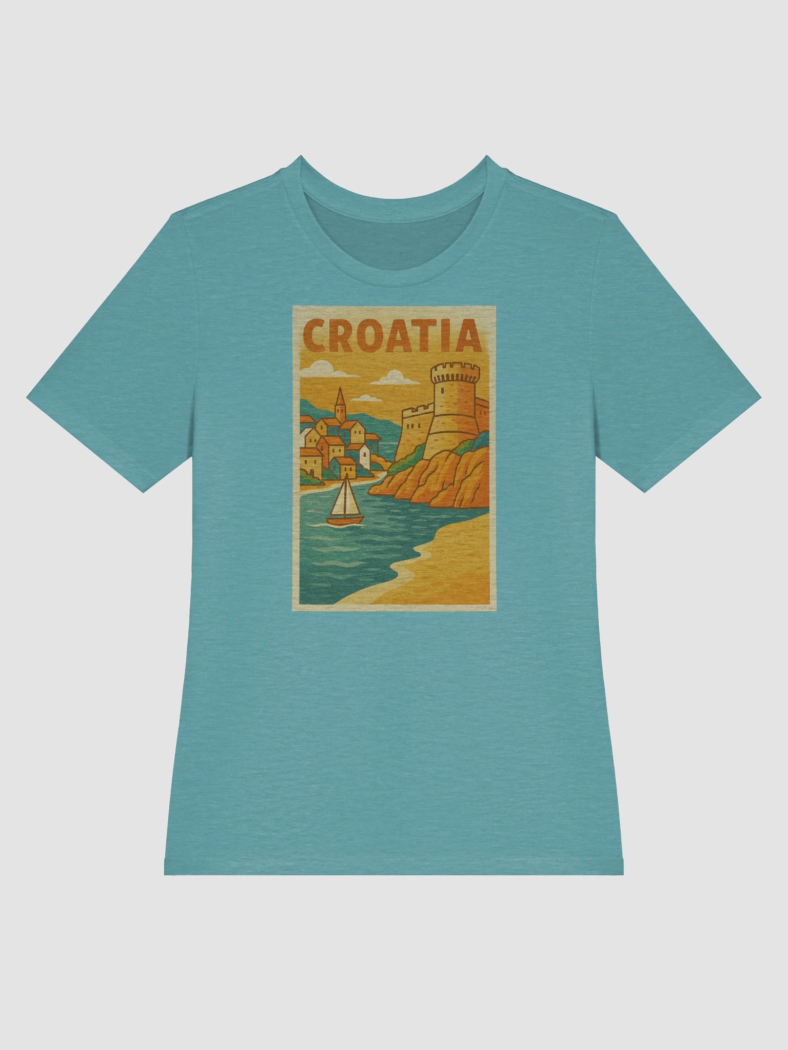 Croatia – Women’s Relaxed Fit Tee product image (38)