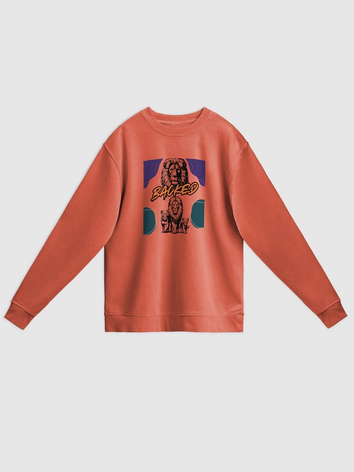 Backed Long Sleeve crew neck unisex product image (1)