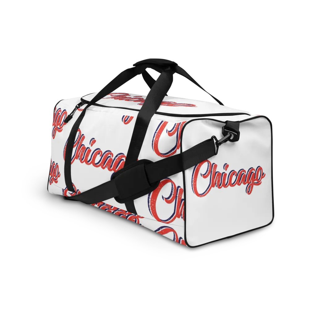 Chicago Retro All-Over Duffle Bag product image (3)