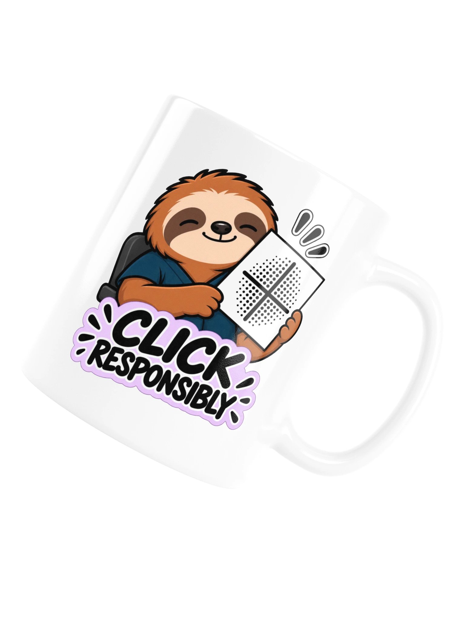 Sleepy Optometrist Click Responsibly Mug product image (6)