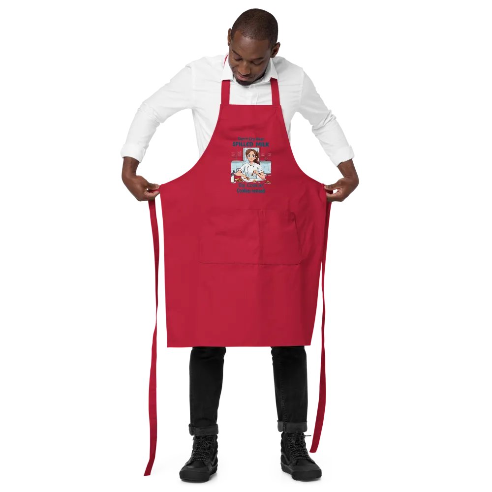 Organic Cotton Apron: Don't Cry, Dip Cookies Instead product image (3)