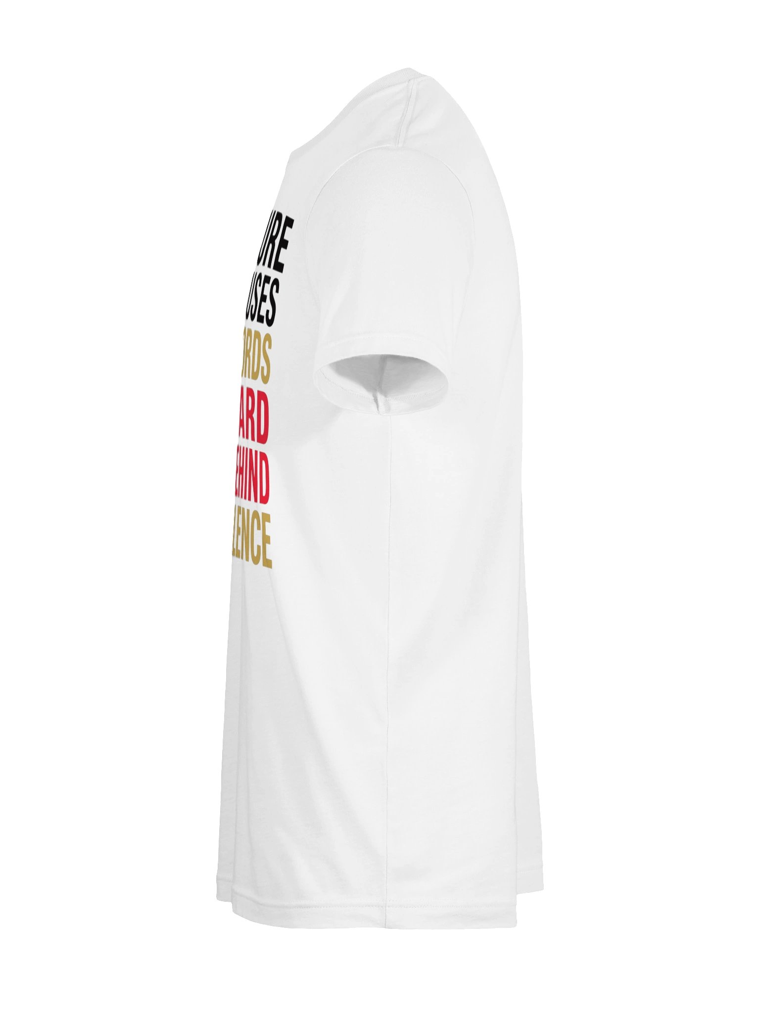 A mature person uses their words. A coward hides behind their silence. Statement Tee product image (59)
