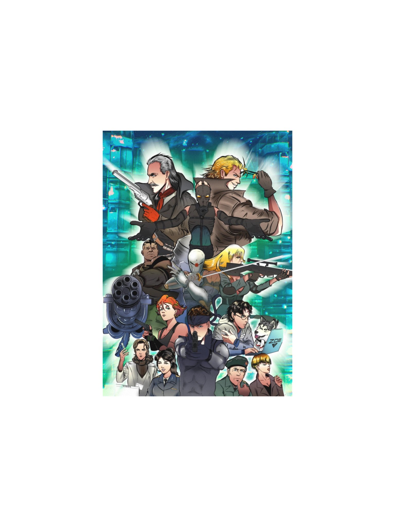 Shadow Moses Incident- Poster product image (1)