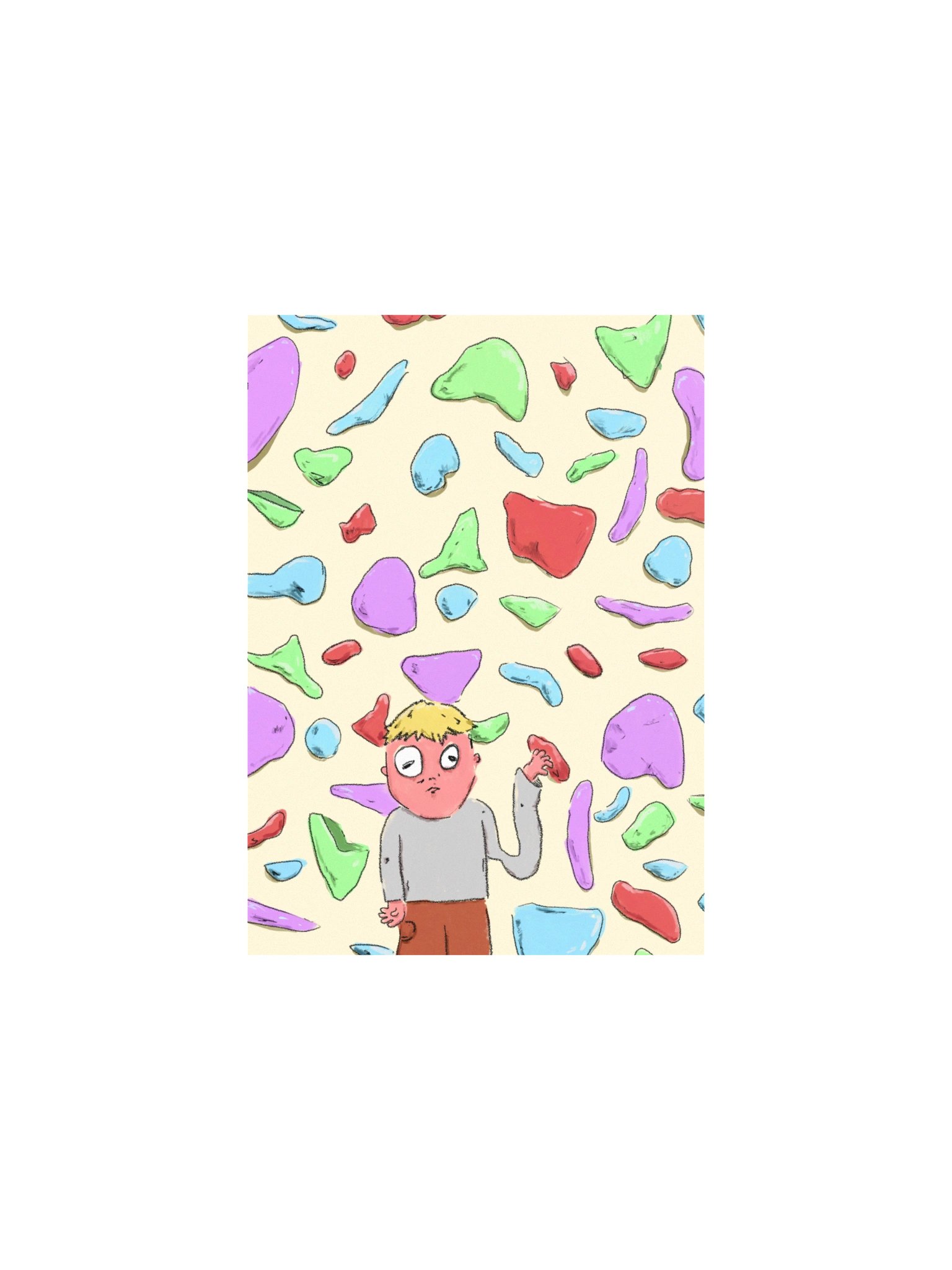 "No Climbing, Punk" - Print product image (1)