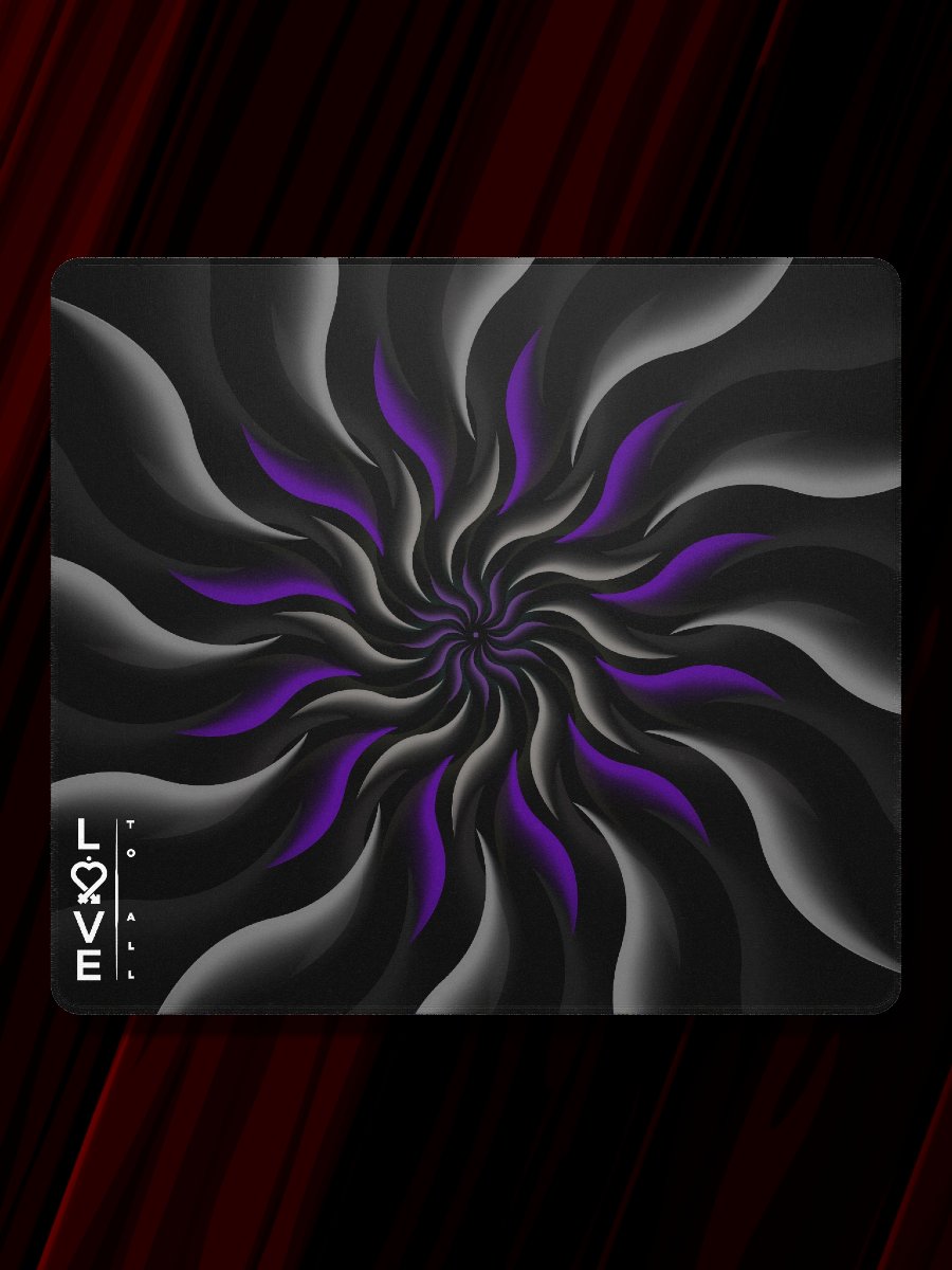 Purple Mandala Large Mousepad product image (1)