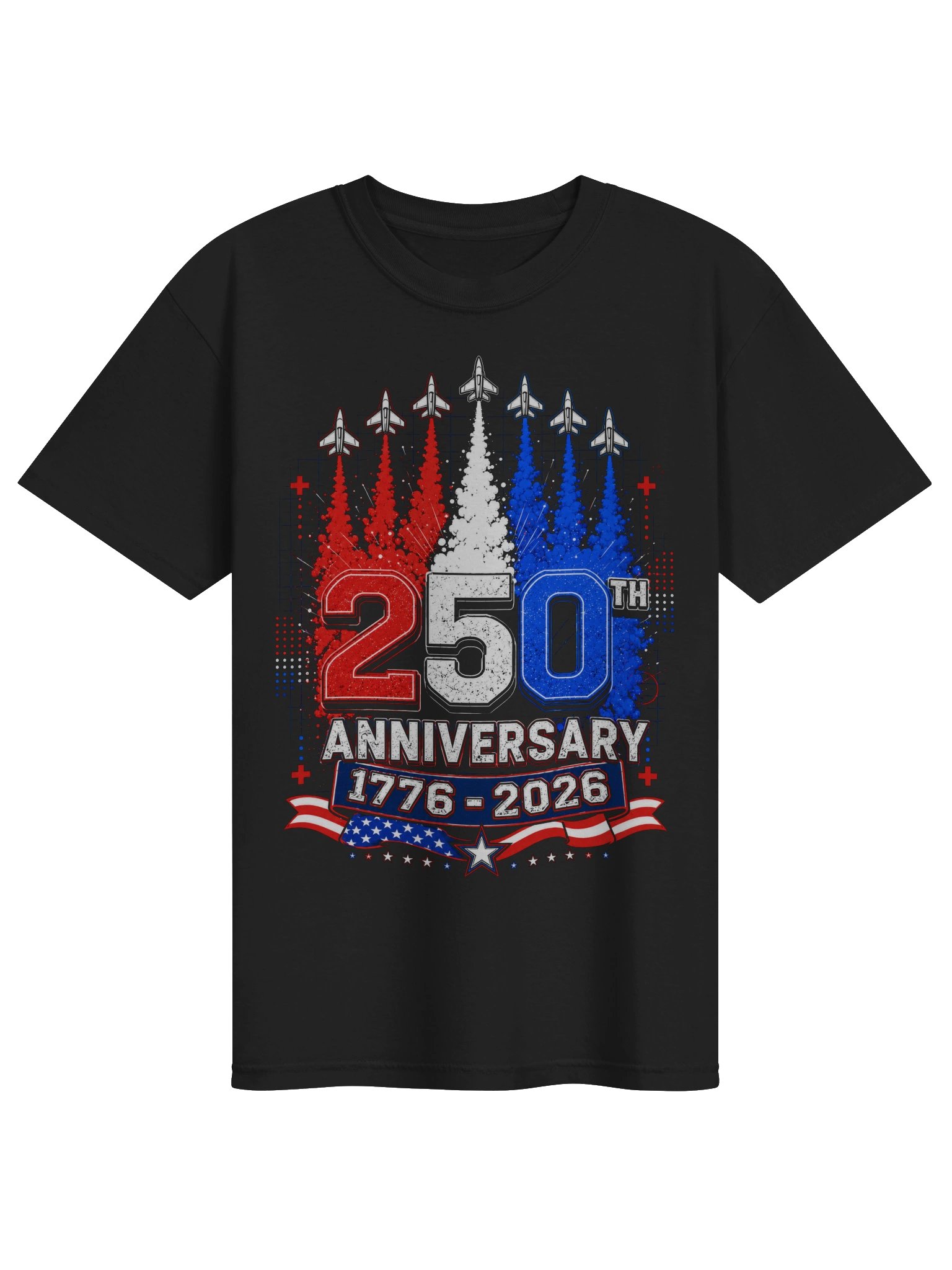 250th Anniversary America 1776-2026 Patriotic T-Shirt product image (1)