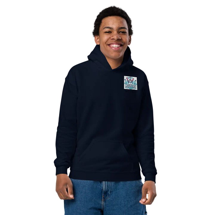Snowman Slope Youth Hoodie - Park City, UT product image (4)