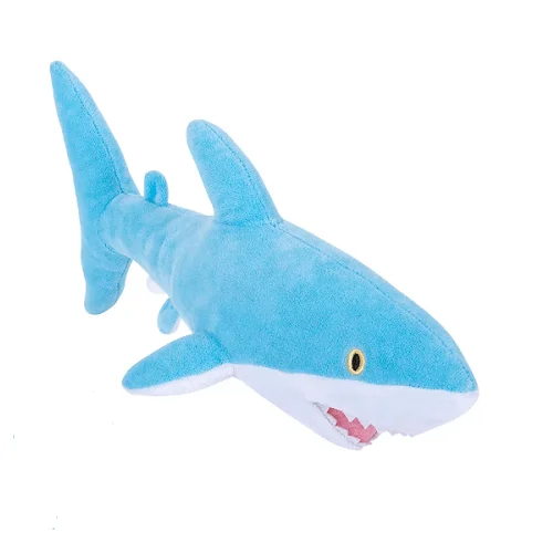 Cute 13" Ocean Safe Mako Shark Plush - Soft Eco-Friendly Baby Stuffed Toy product image (1)
