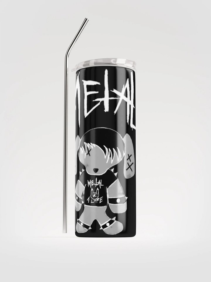 Metalhead Bunny Tumbler product image (1)