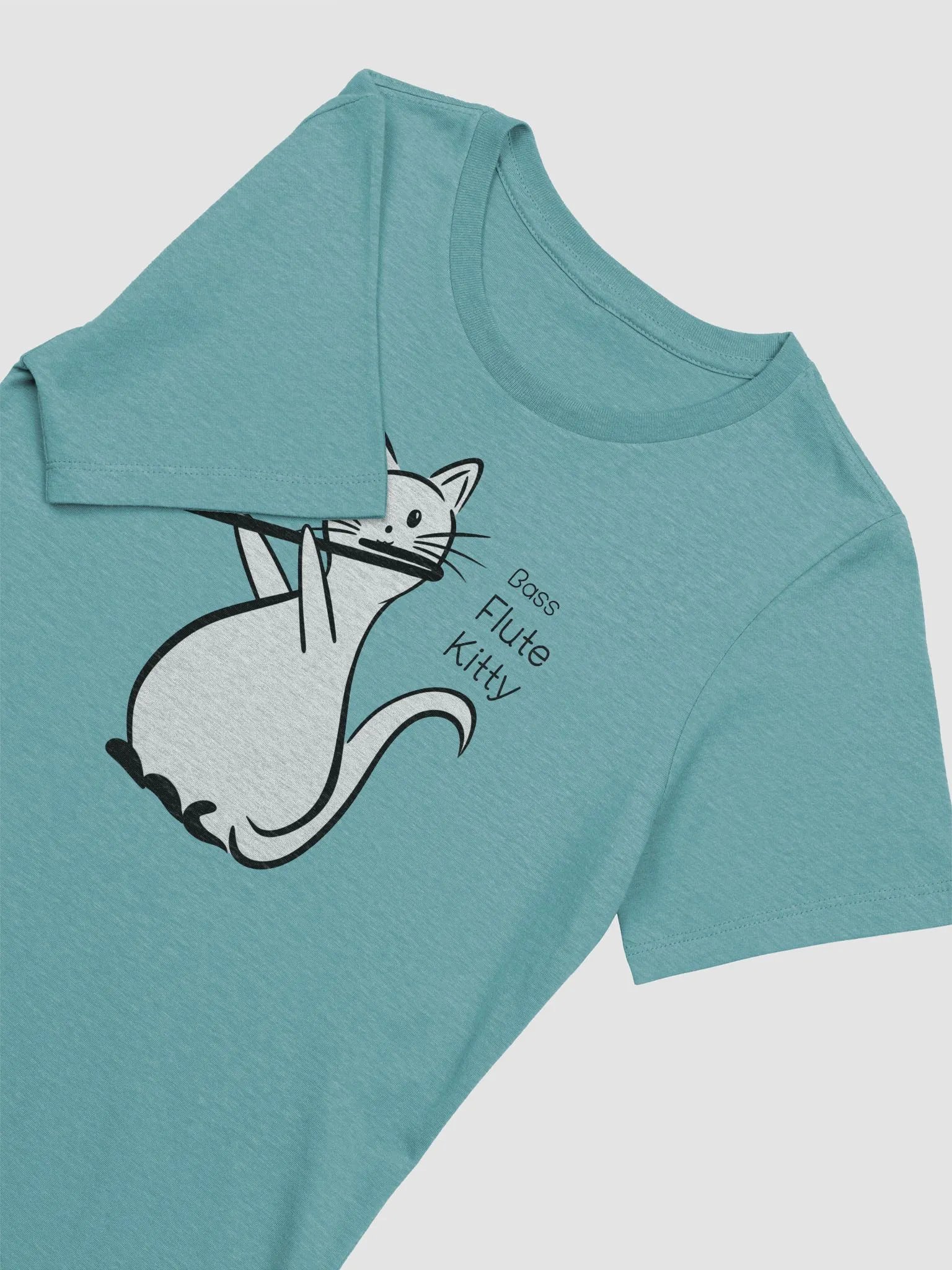 Flute Kitty (Bass) - Women's Relaxed Fit Tee product image (3)