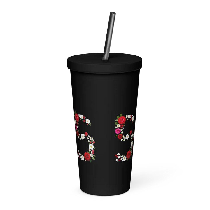 Valentine’s Monogram Letter S(2) Tumbler product image (2)