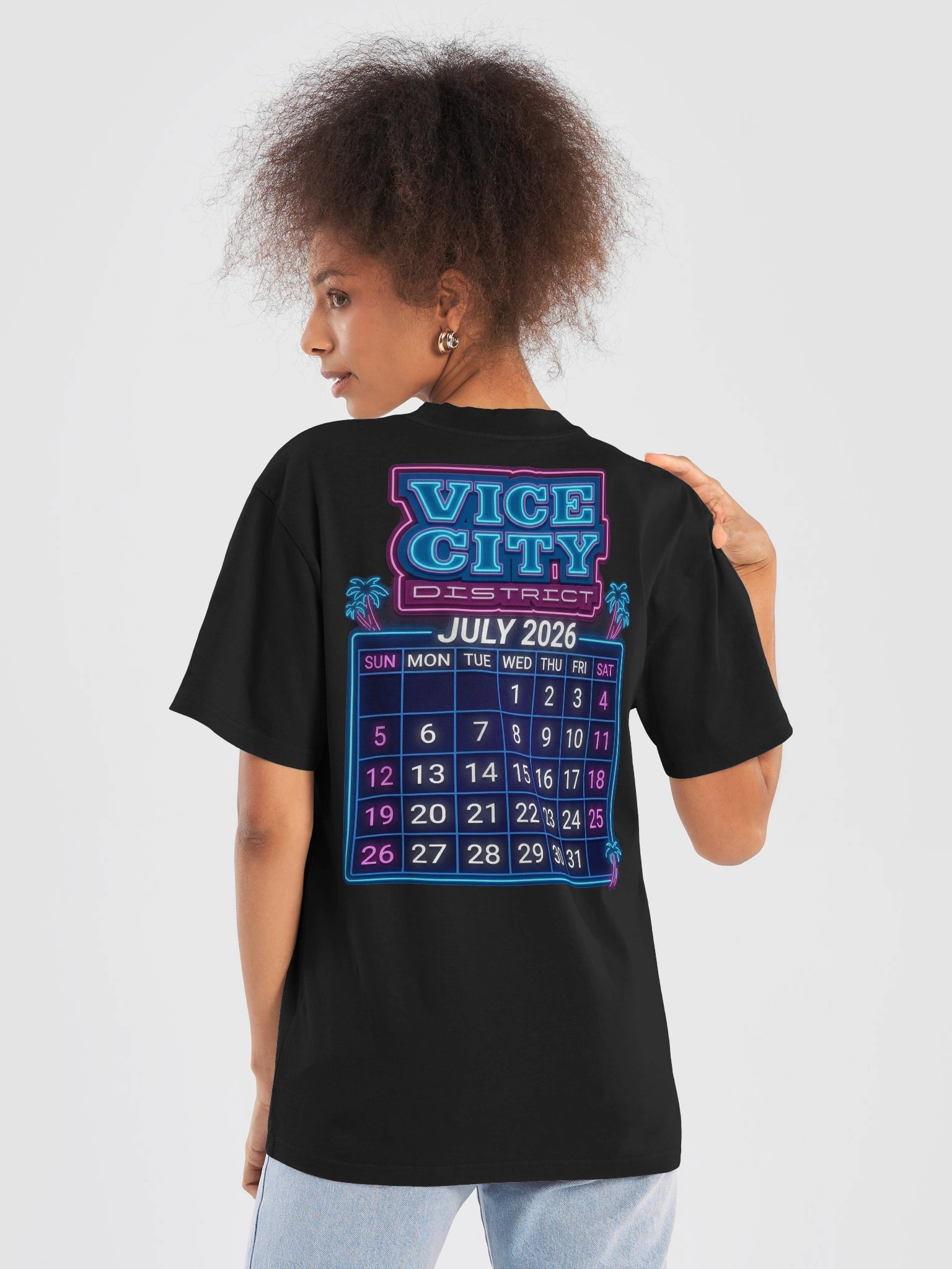 Vice City District July Tee product image (2)
