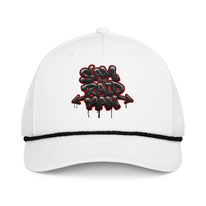 Graffiti Rope Hat (White) product image (1)