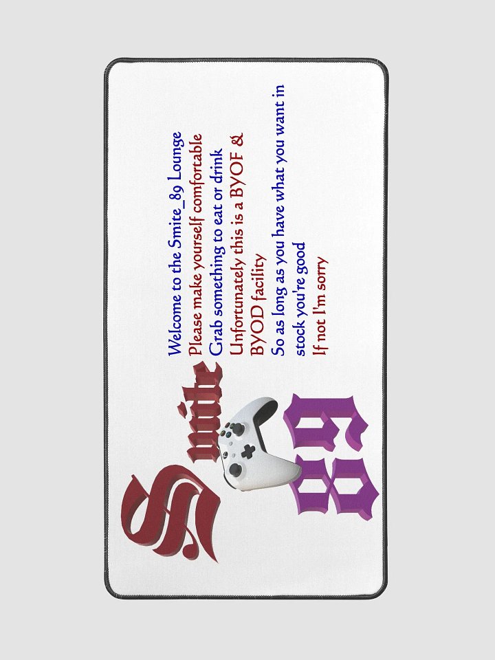 Welcome to the Lounge Desk Mat product image (2)