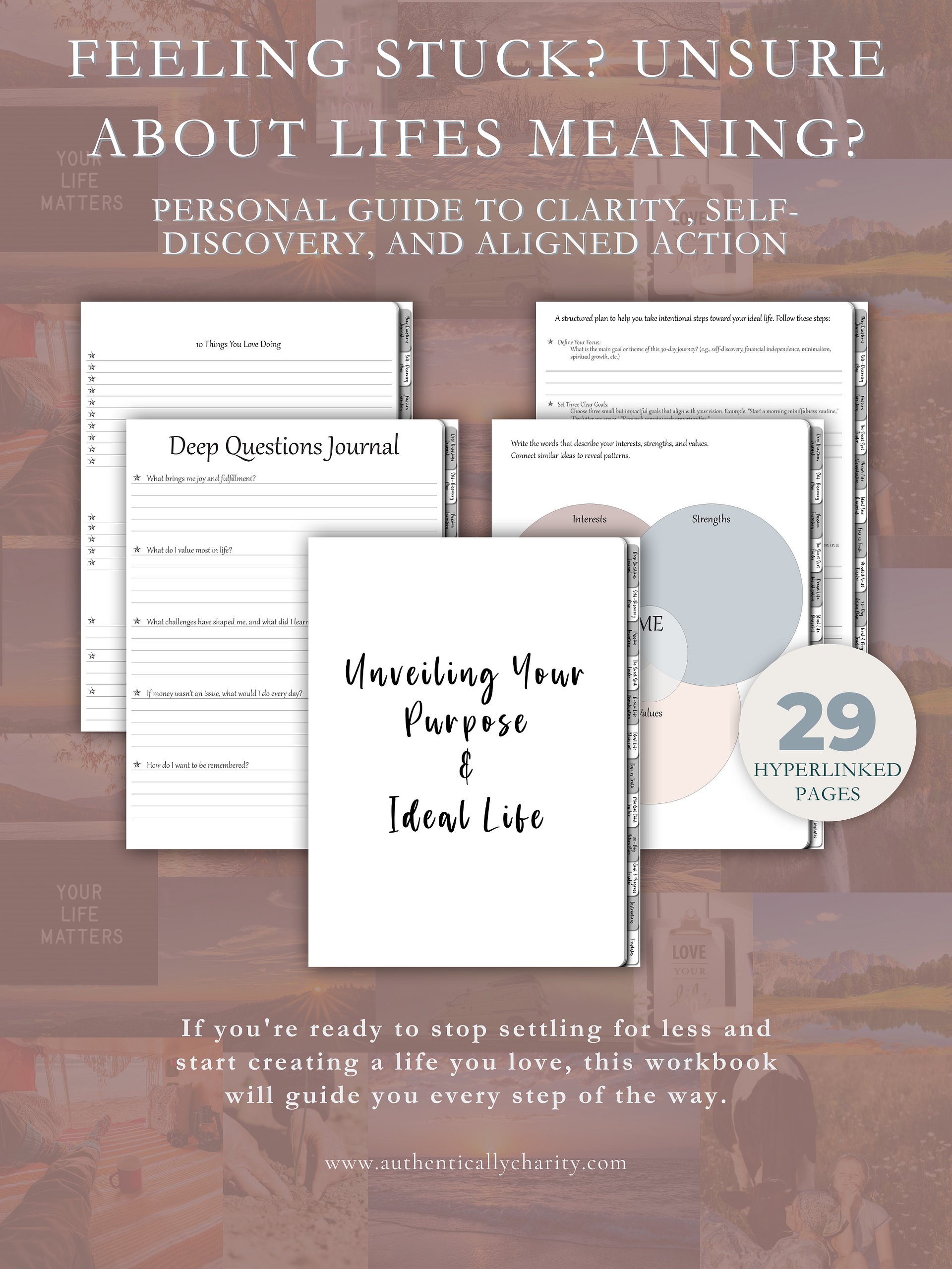 Unveiling Your Purpose & Ideal Life product image (1)