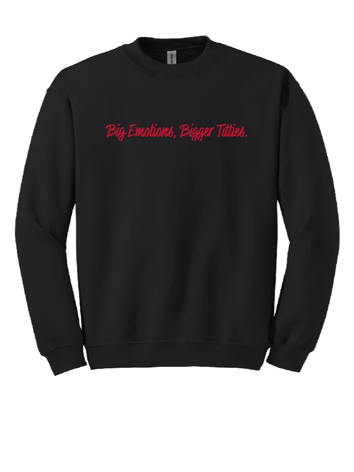 BLACK CREWNECK - BEBT product image (1)