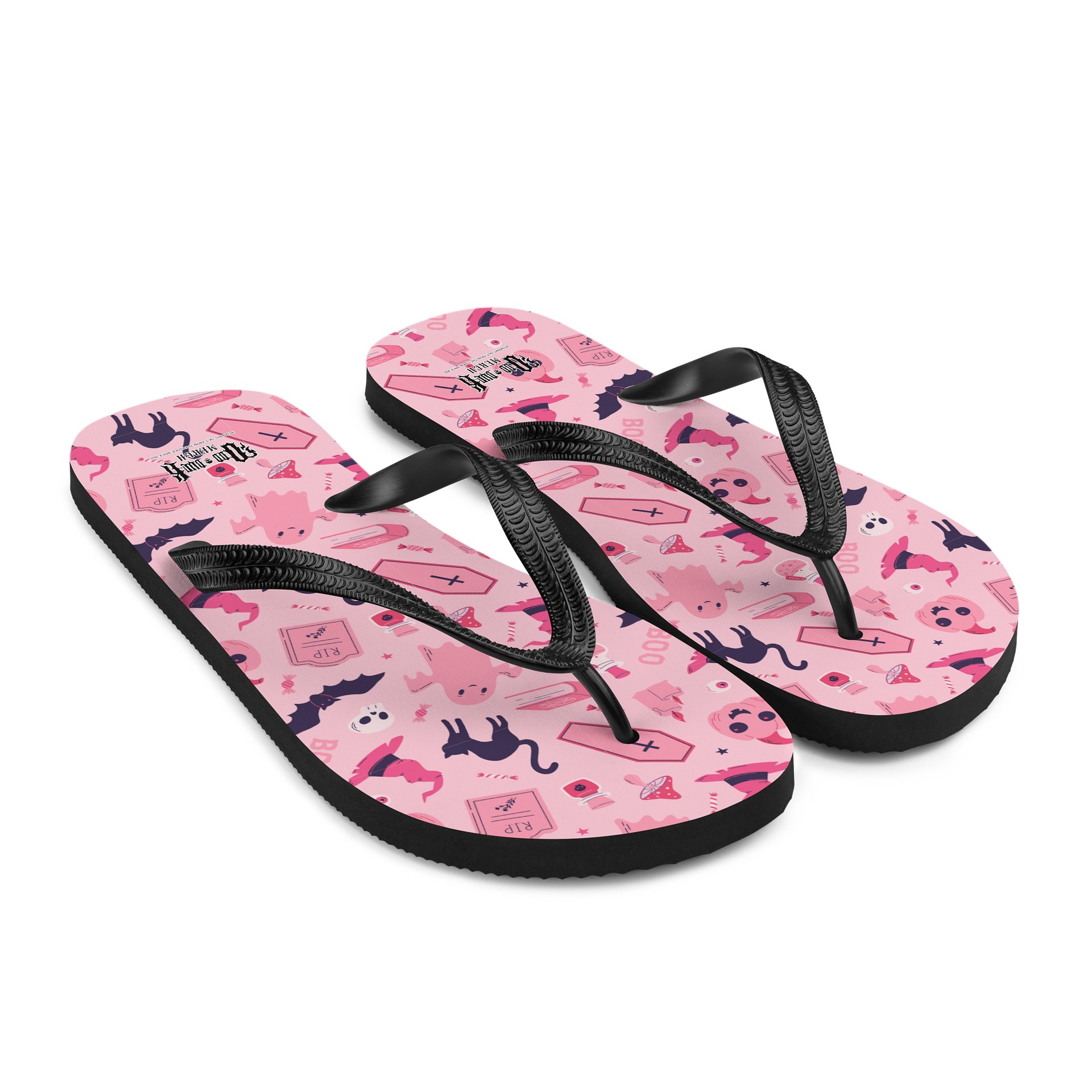 Pink Spooky Flip Flops product image (7)