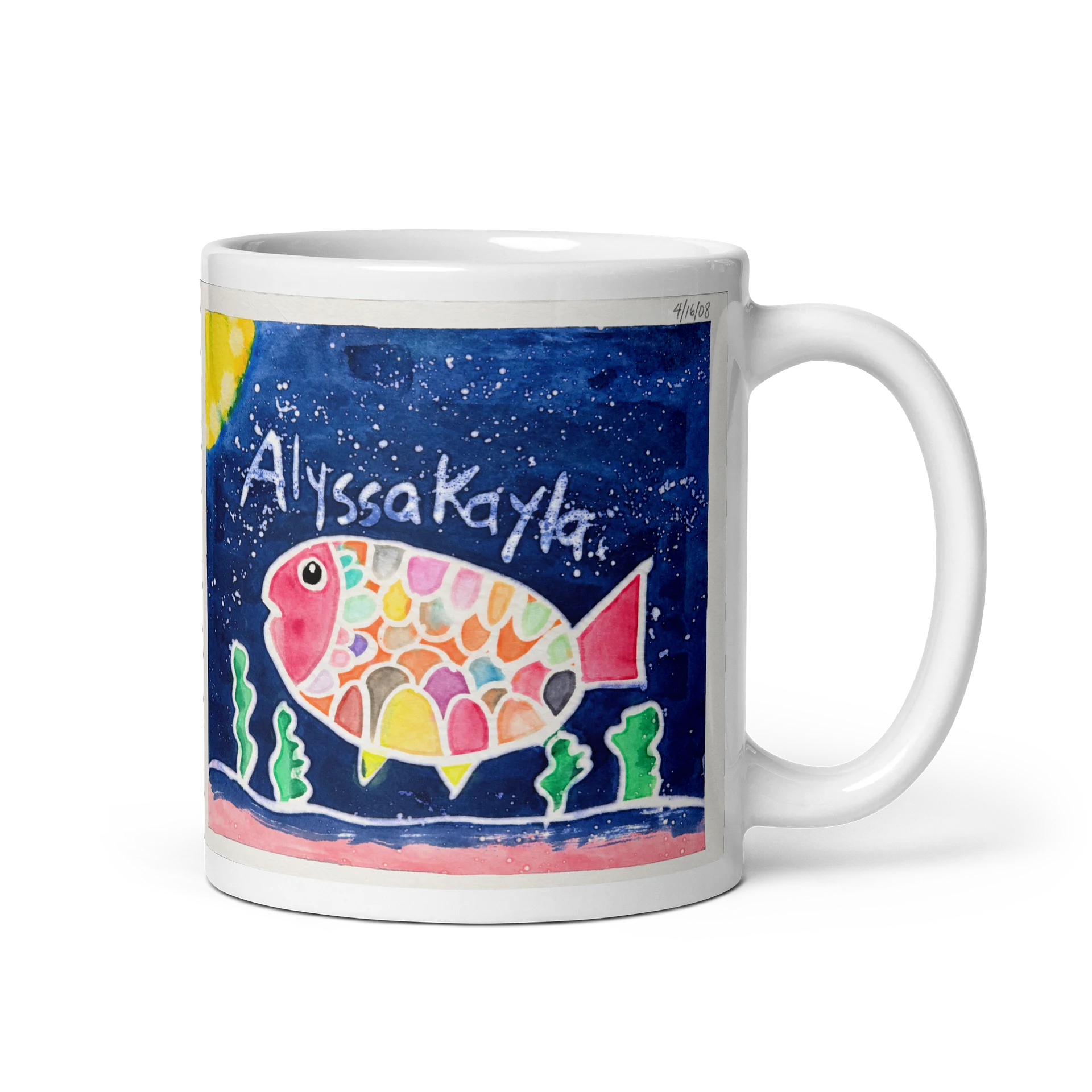 AK’s Fin-tastic Rainbow Fish Mug product image (1)