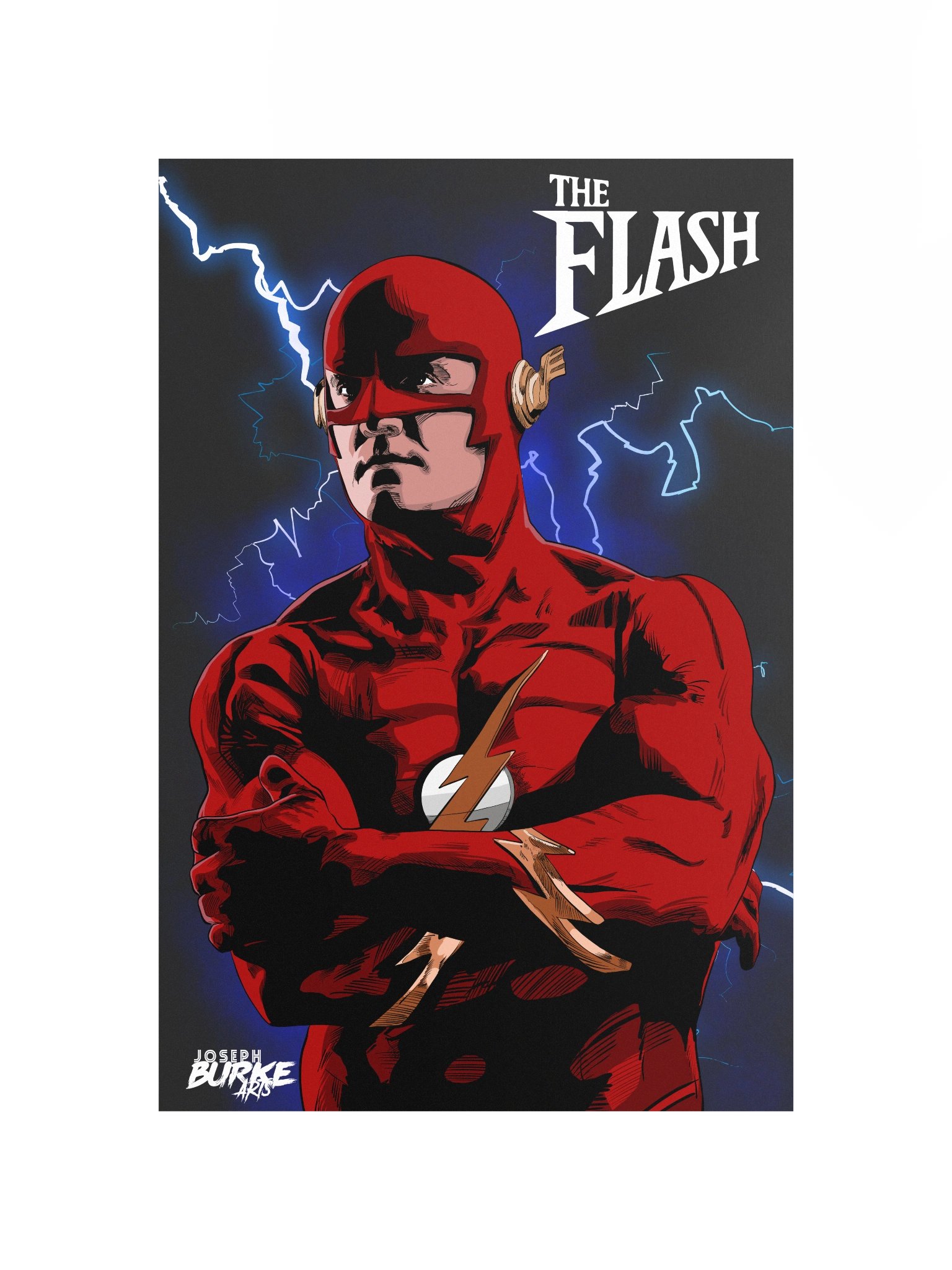 The Flash 1990 TV Series Framed 12x18 Fine Art Print product image (4)