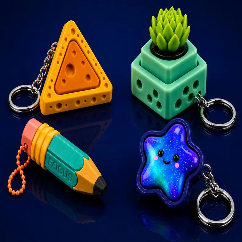 200+ Clicker STL Bundle , Animal , Food, Fidget Models product image (2)