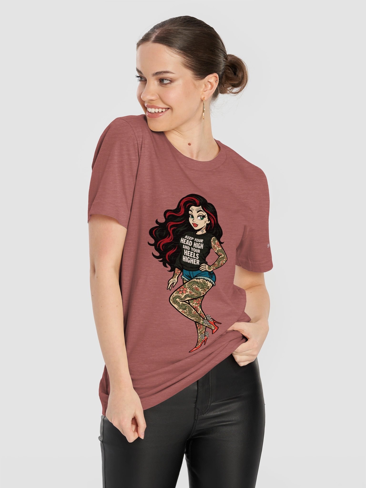 UNF★CKWITHABLE-ISH™ Women's Soft Graphic Classic T-Shirt Skarlitt product image (11)