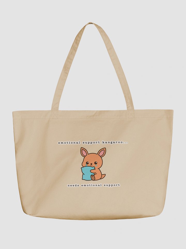 Emotional Support Kangaroo Tote Bag product image (1)