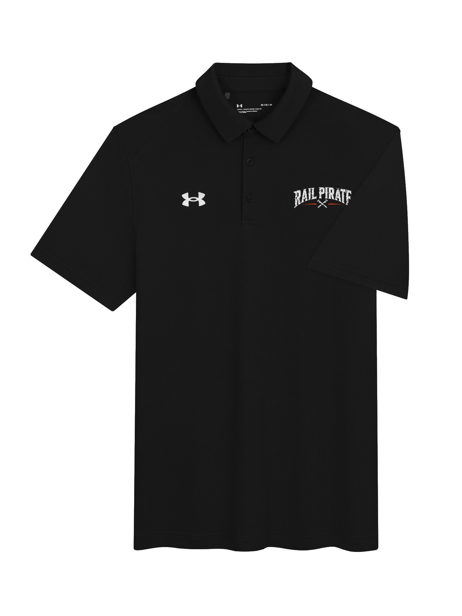 Rail Pirate™ Crossed Spikes Under Armour® Men’s Polo product image (4)