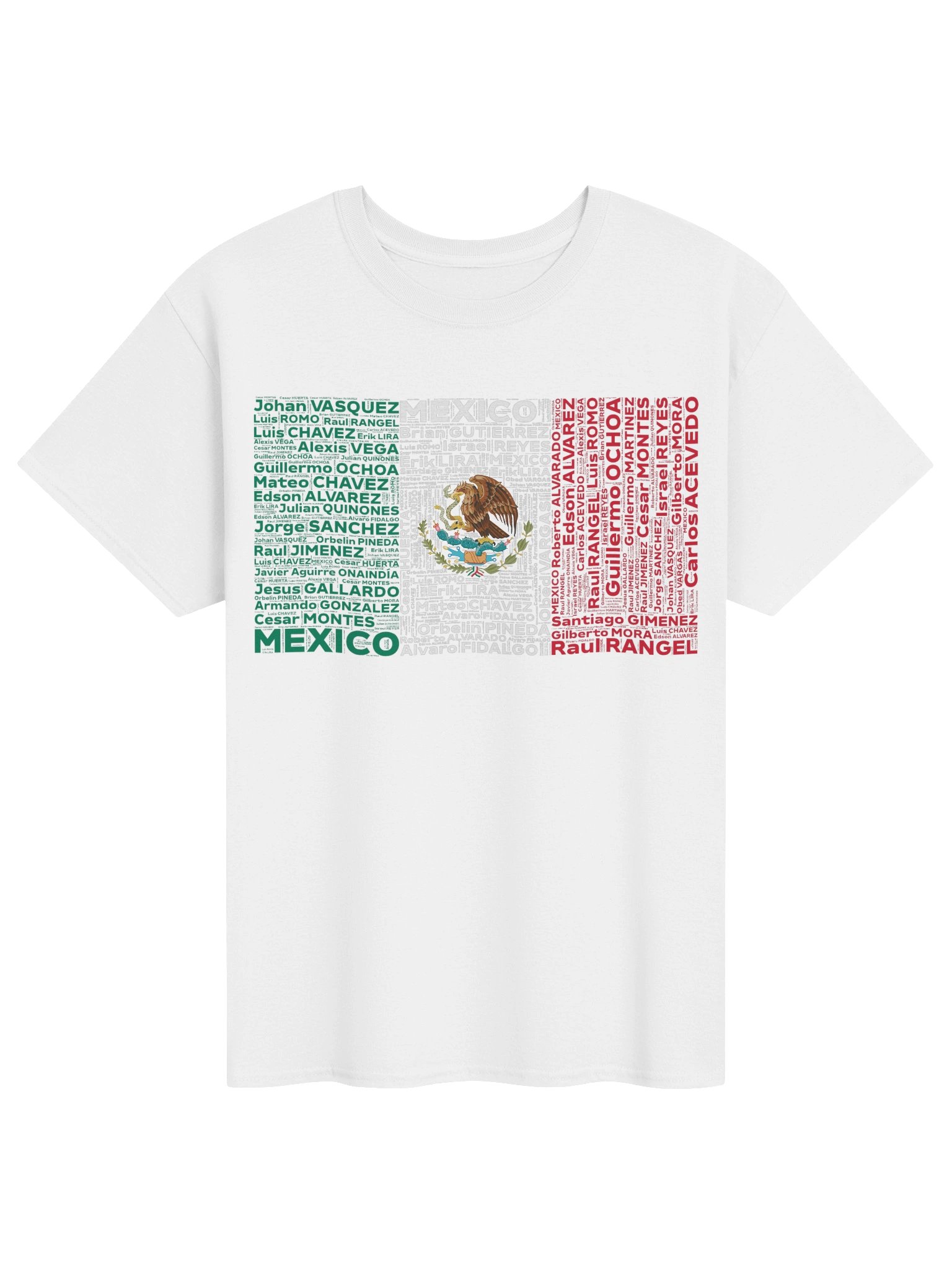 Rep the Squad Soccer T Shirt - Mexico 2026 (Unisex) product image (4)