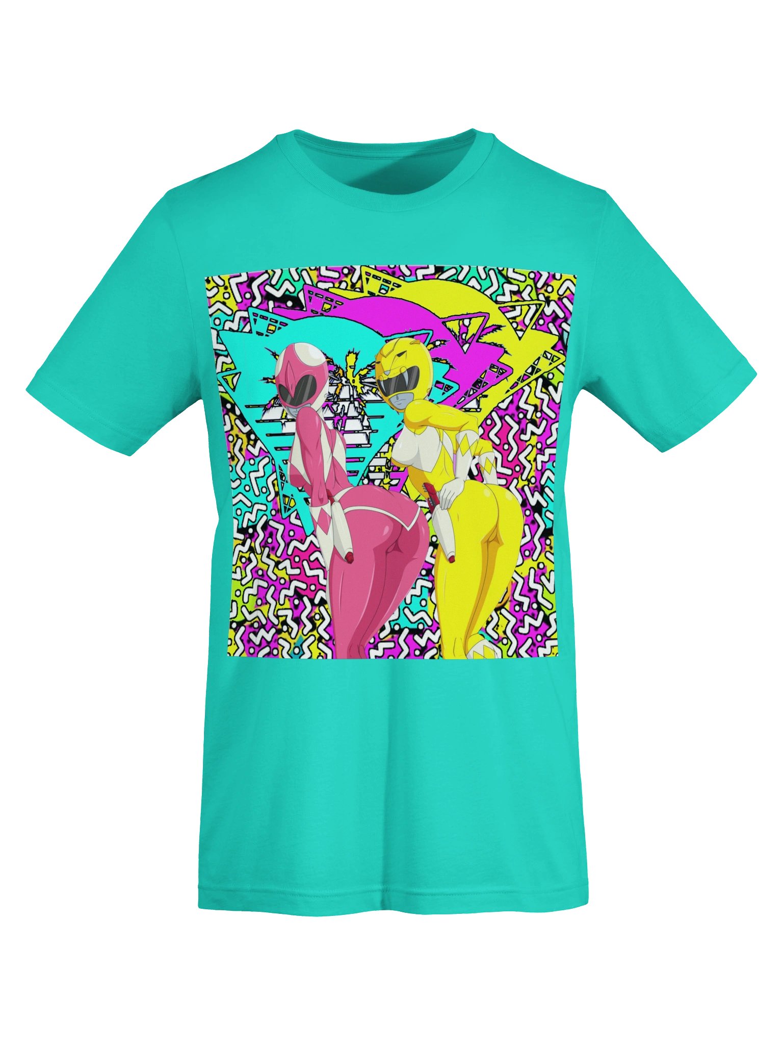 GO GO POWER RANGERS SHIRT product image (16)