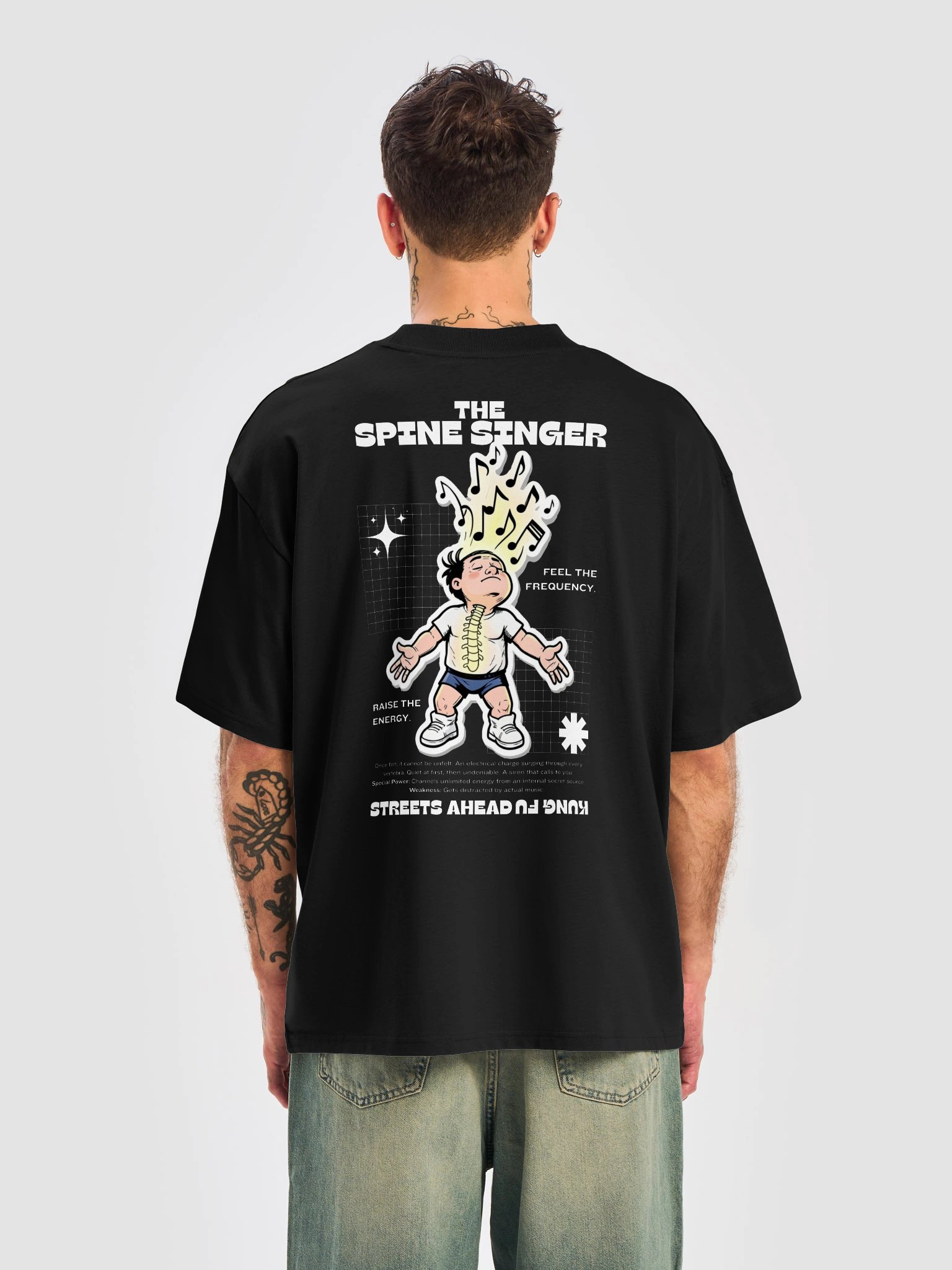 The Spine Singer - Short Sleeve Shirt - Black product image (2)