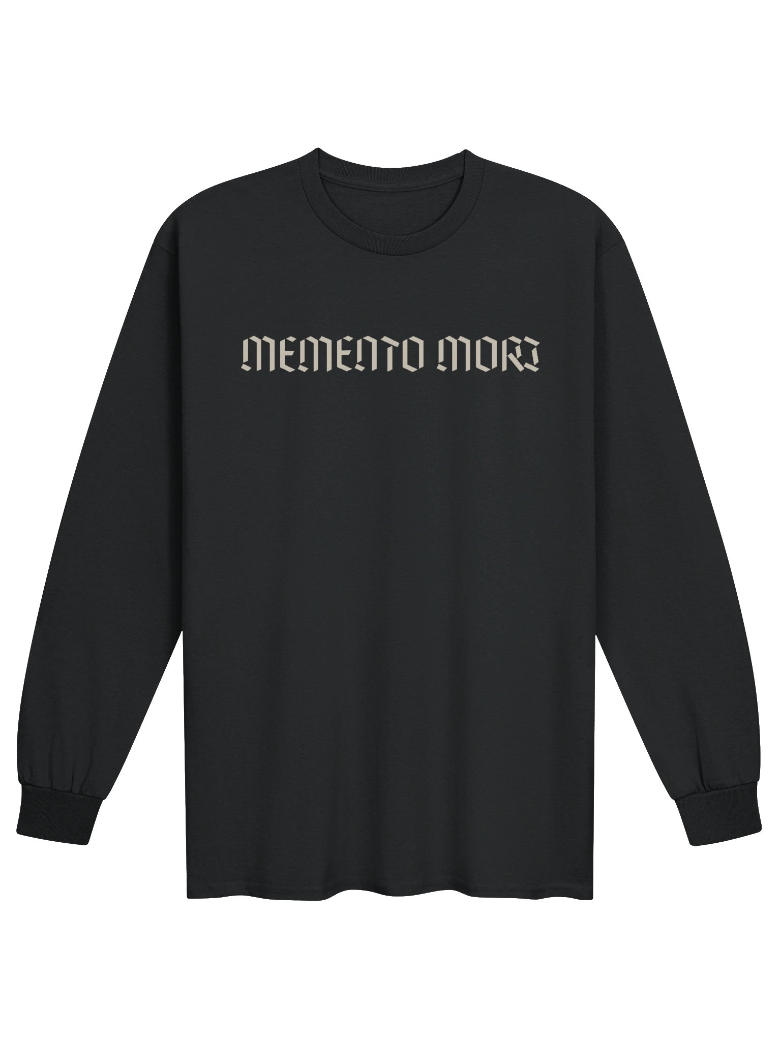 Memento Mori Unisex Cotton Long Sleeve Shirt product image (1)