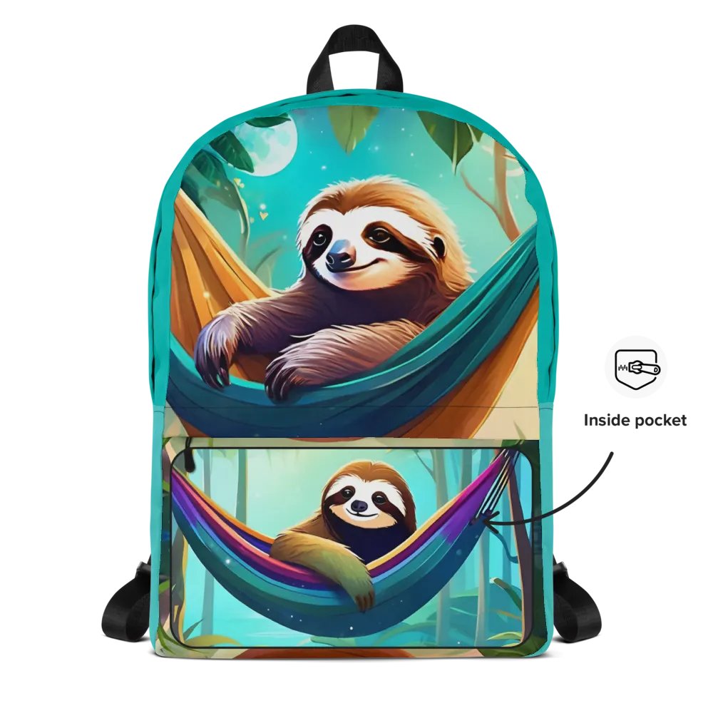 Tranquility Trek All-Over Print Backpack product image (3)