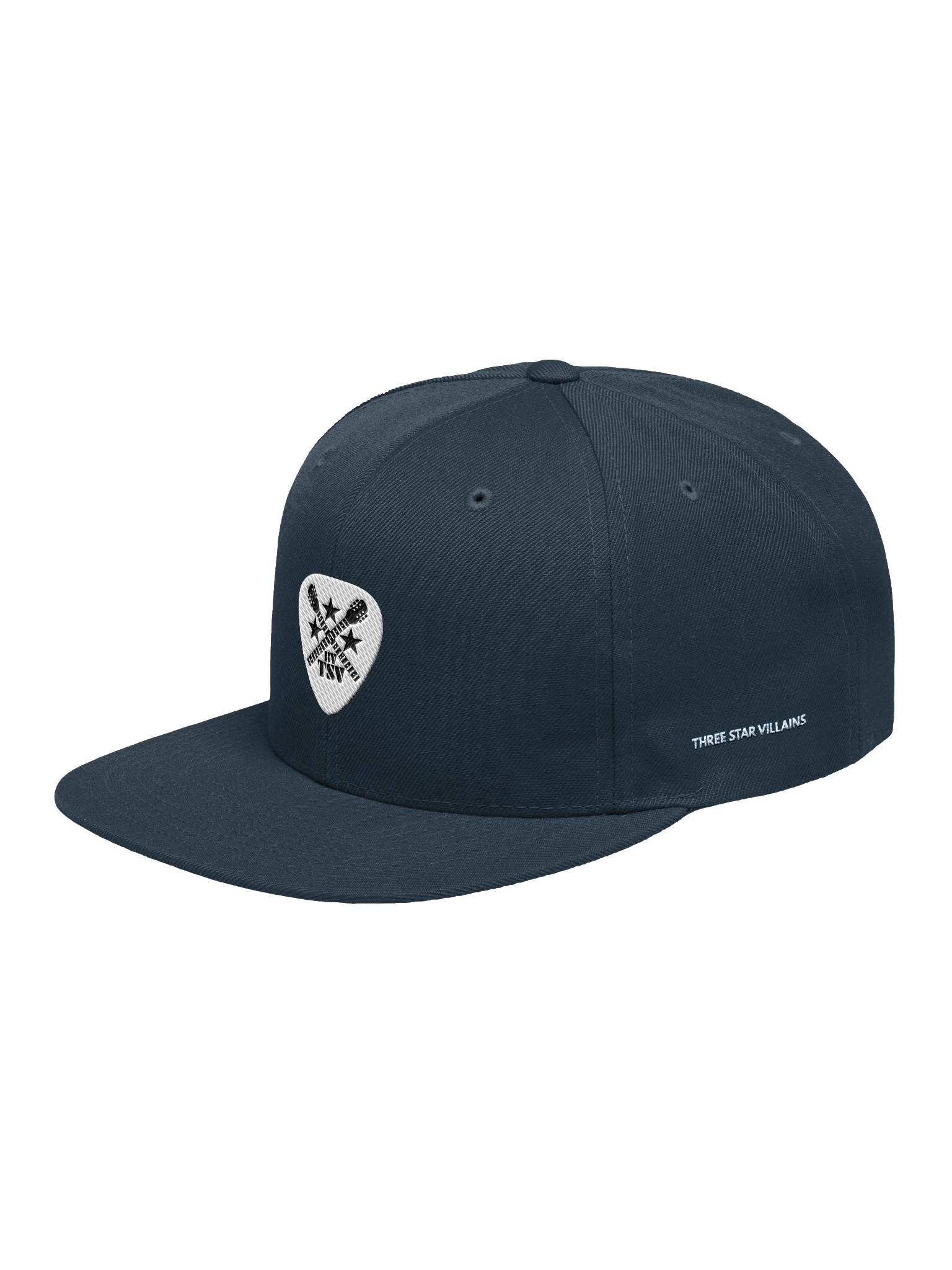TSV Guitar Pick X-Factor Flat Bill Classic Snapback product image (3)