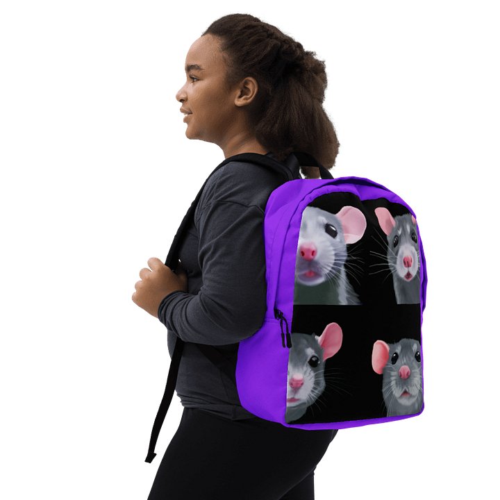 four blue rats backpack product image (2)