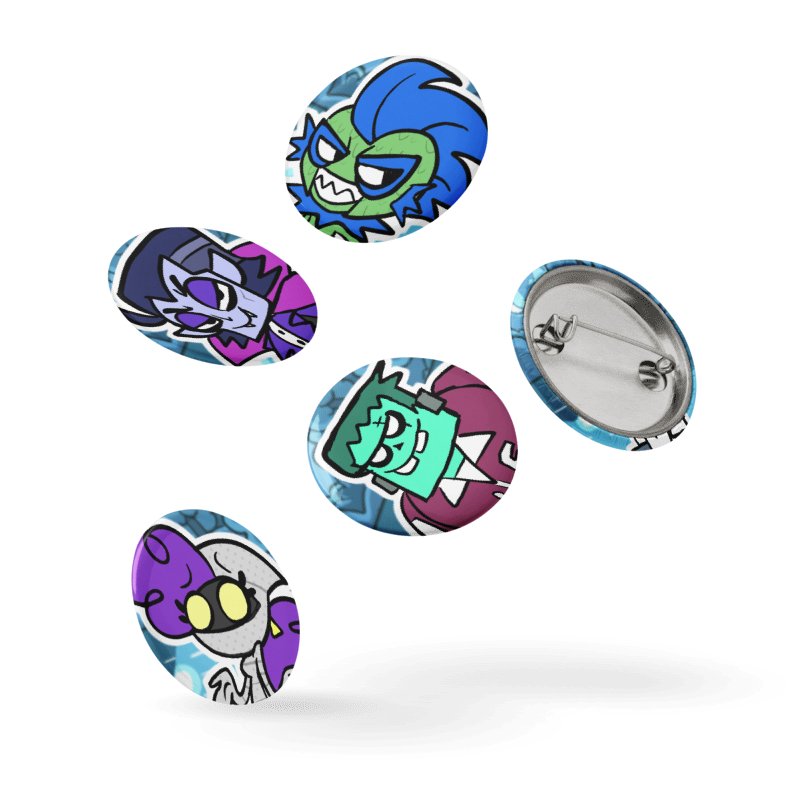 Fester Pin Buttons Set product image (5)