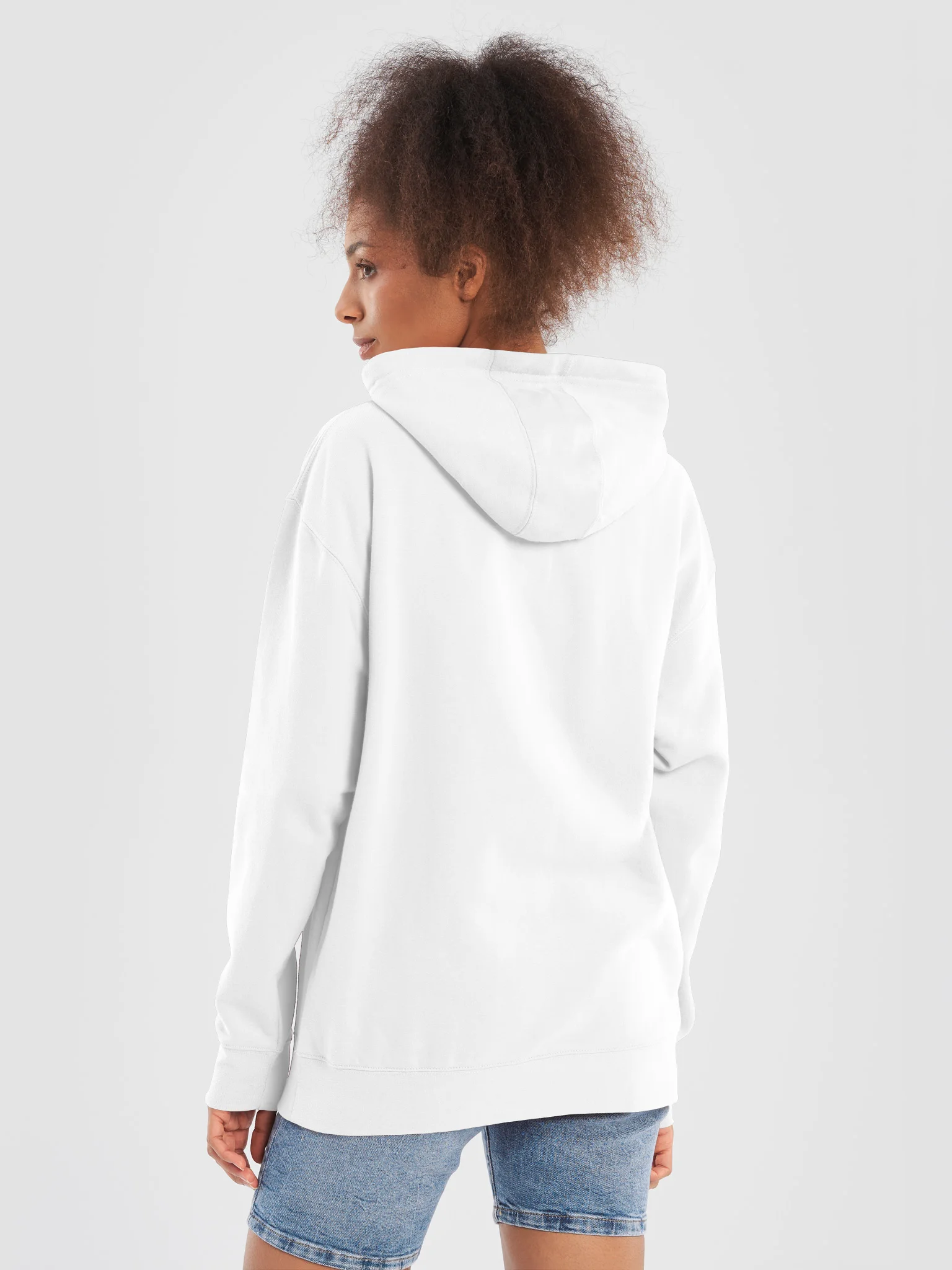 daCAT Ghost White Hoodie product image (6)