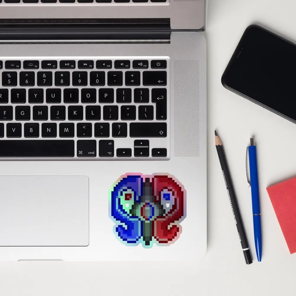 SiS Logo Holographic Sticker product image (12)