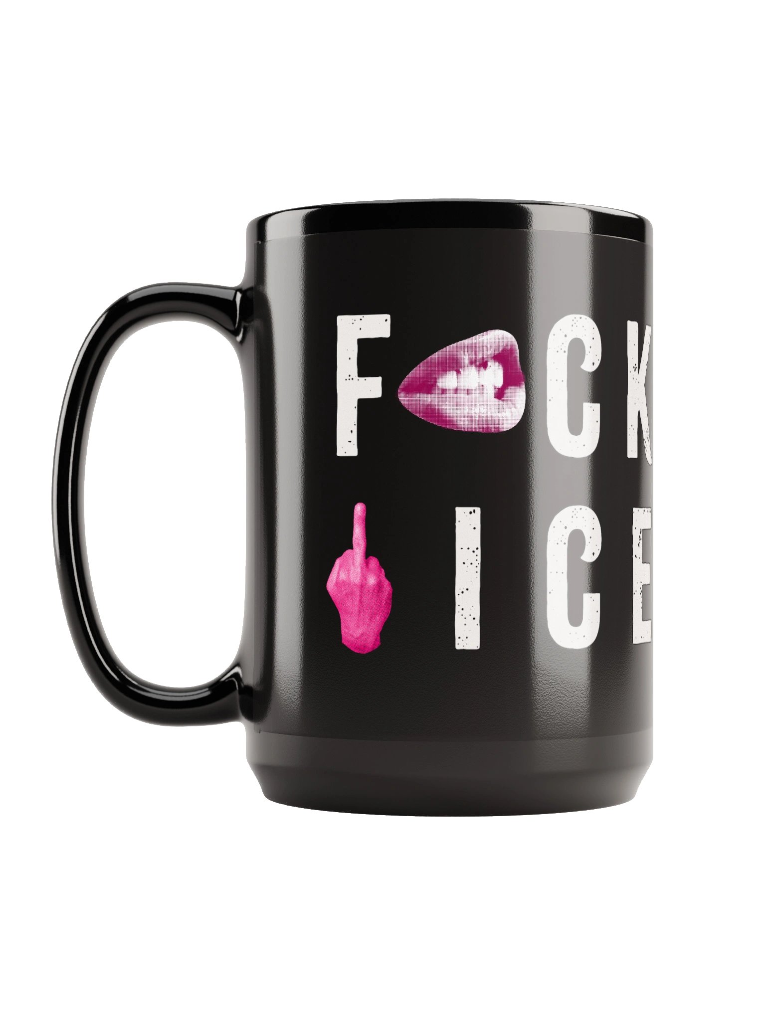 FCK ICE - Mug, Black product image (6)