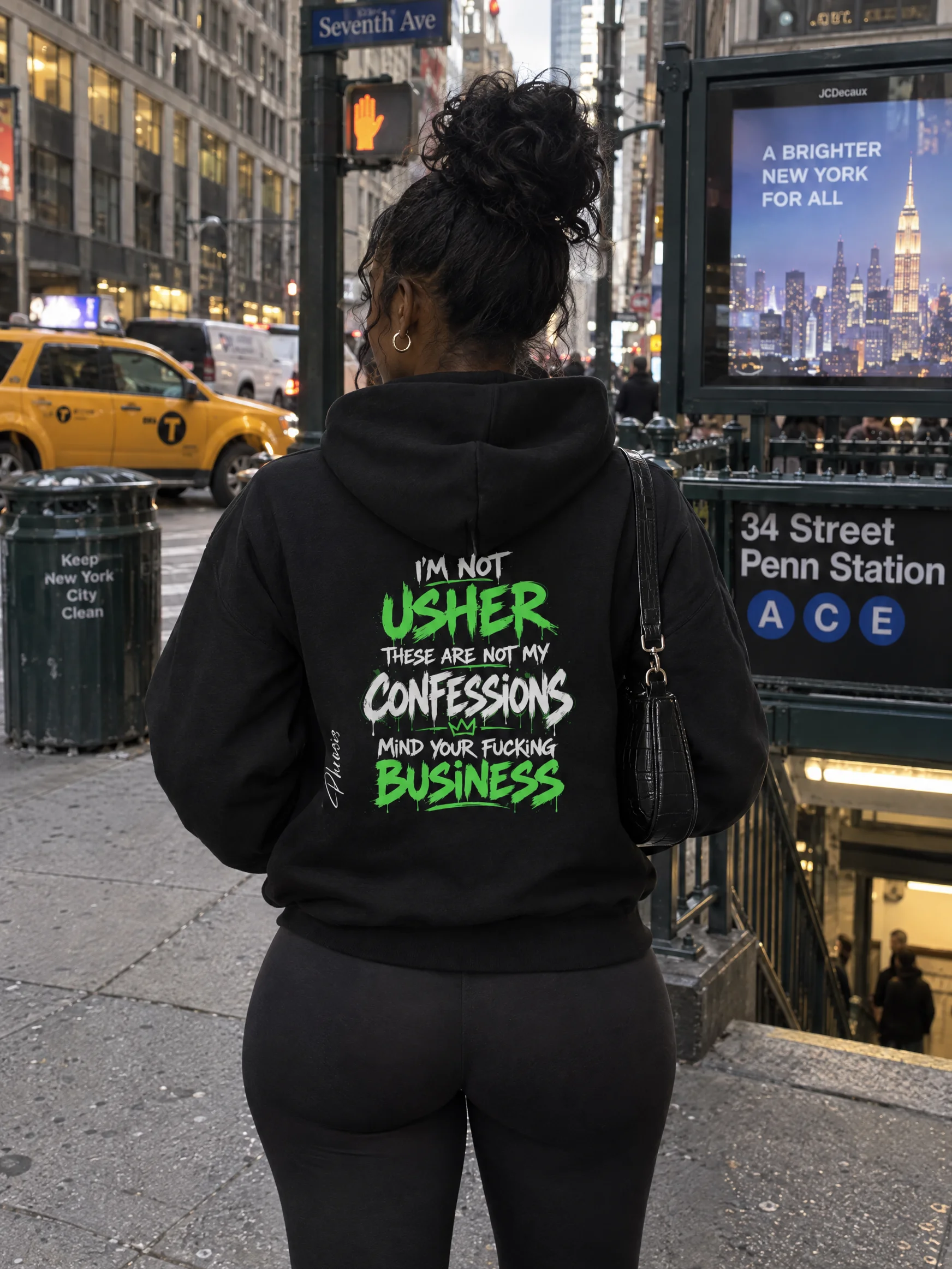 Usher - Confessions - Hoodie — Black, photo 5