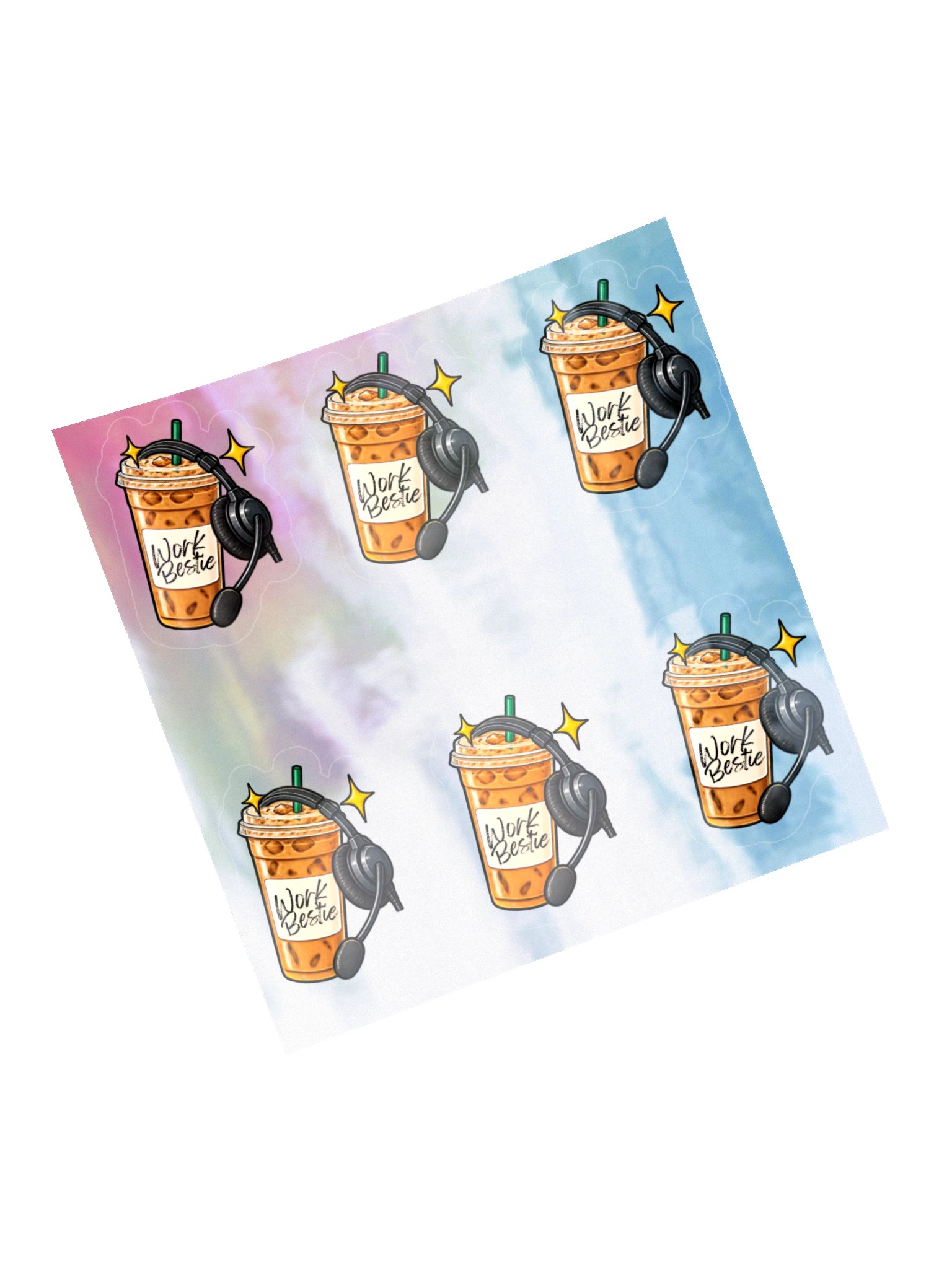 Work Bestie Sticker Sheet product image (5)