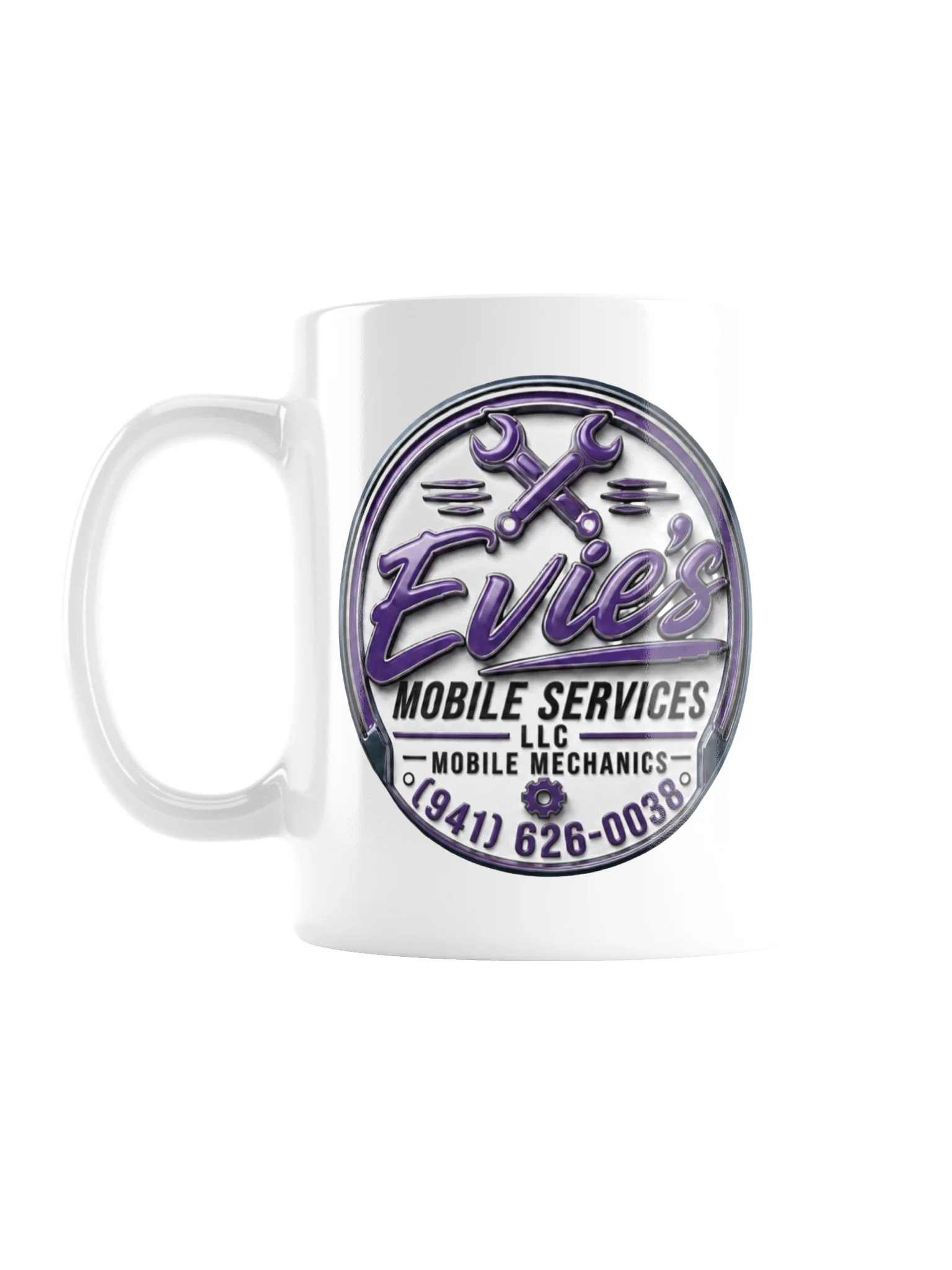 Evies Mobile Mechanics Logo Mug product image (1)