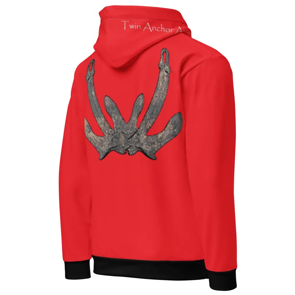2 Anchor (Red) – Performance Marine Wear | Twin Anchor Apparel North Current Line product image (5)