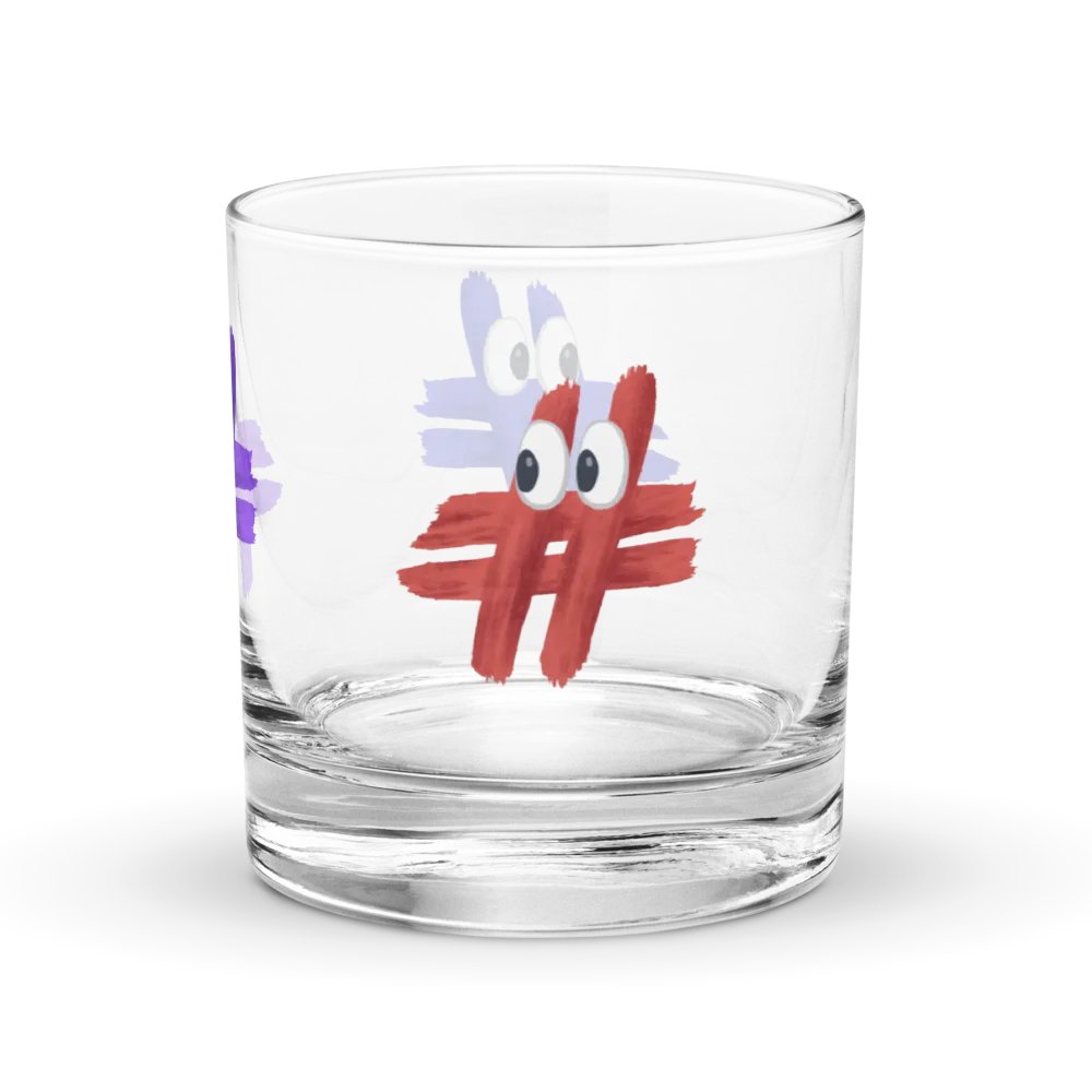 #Millennial Hashpal Whiskey Glass product image (2)