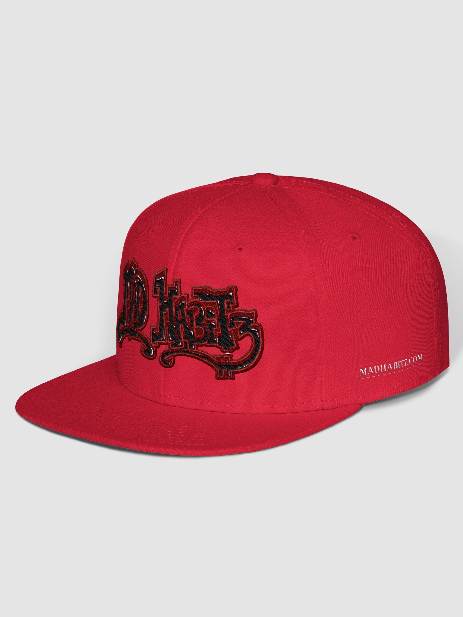 Red & Black Origins Snapback Cap product image (4)