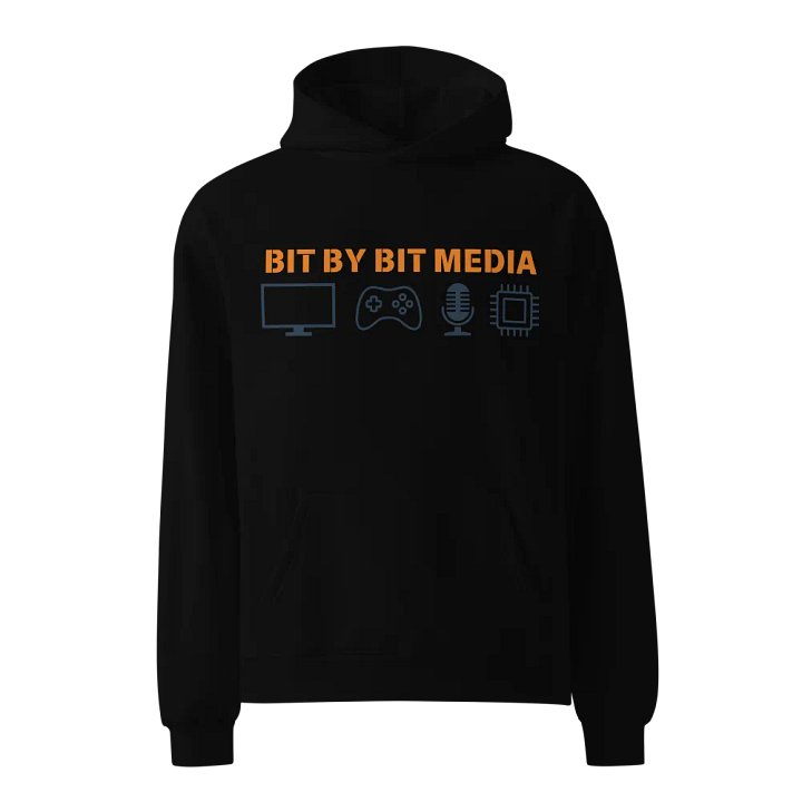 Bit By Bit Media Oversized Hoodie product image (1)