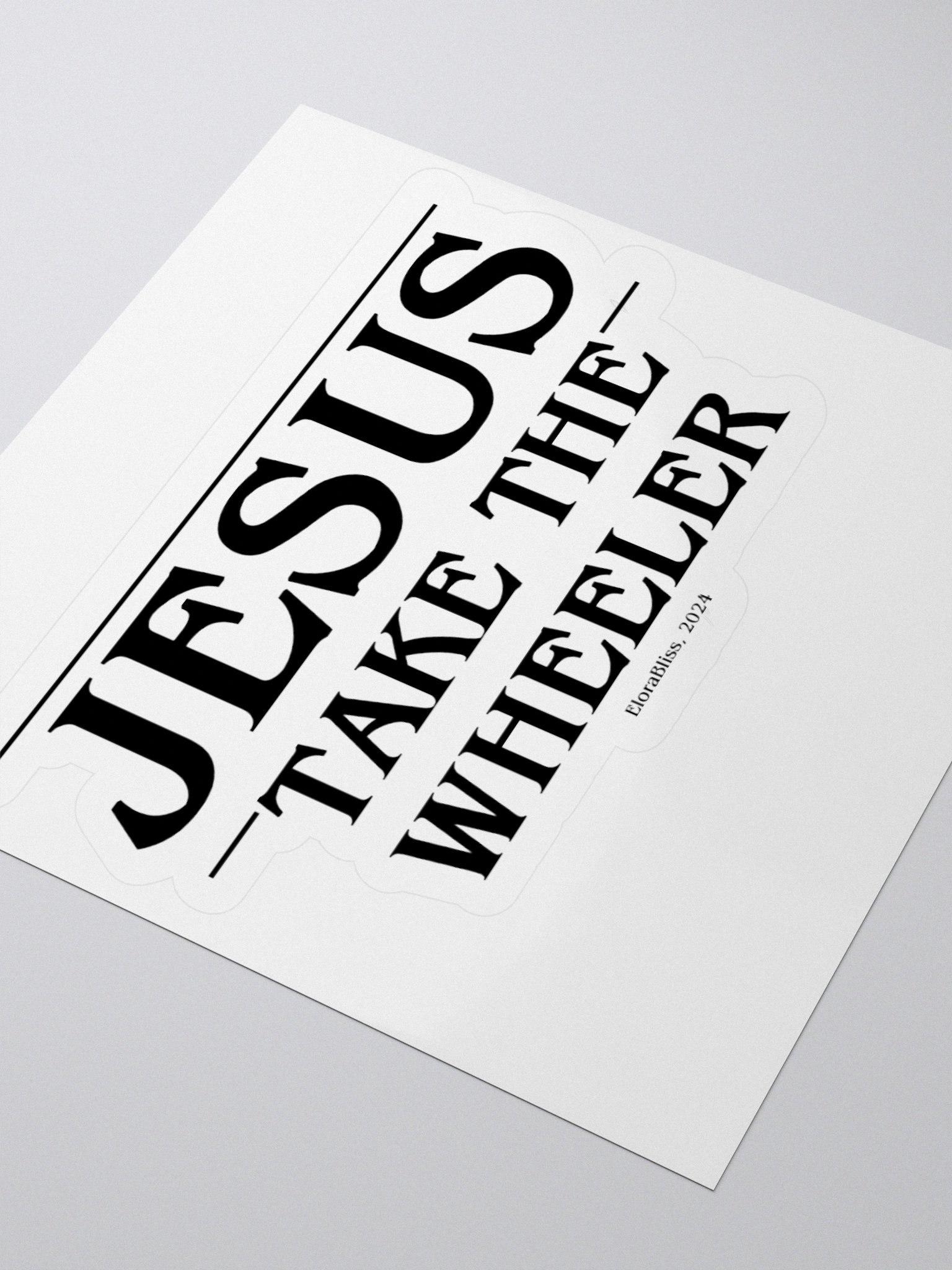 Nancy Take the Wheeler Sticker product image (3)