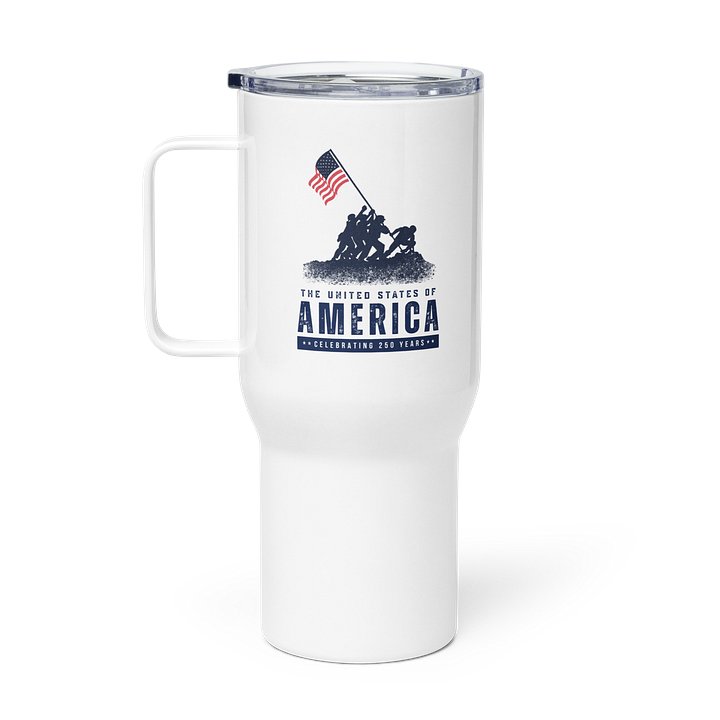 Iwo Jima America 250 Travel Mug product image (1)