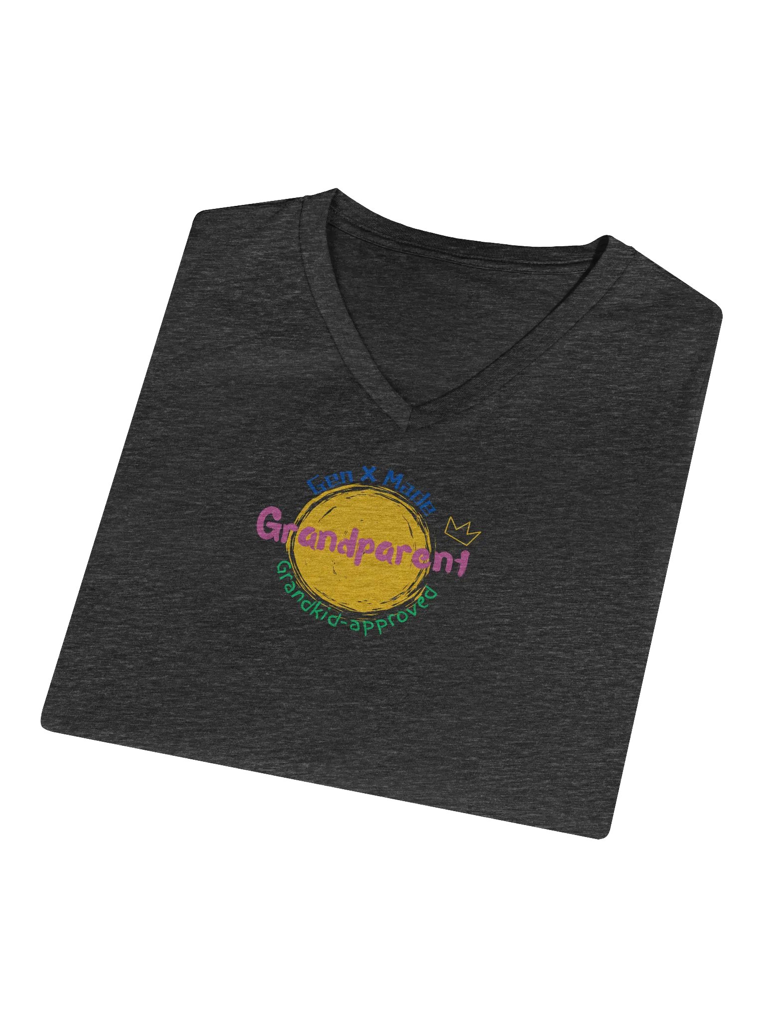 GenX Made Grandparent V-Neck Tee product image (1)