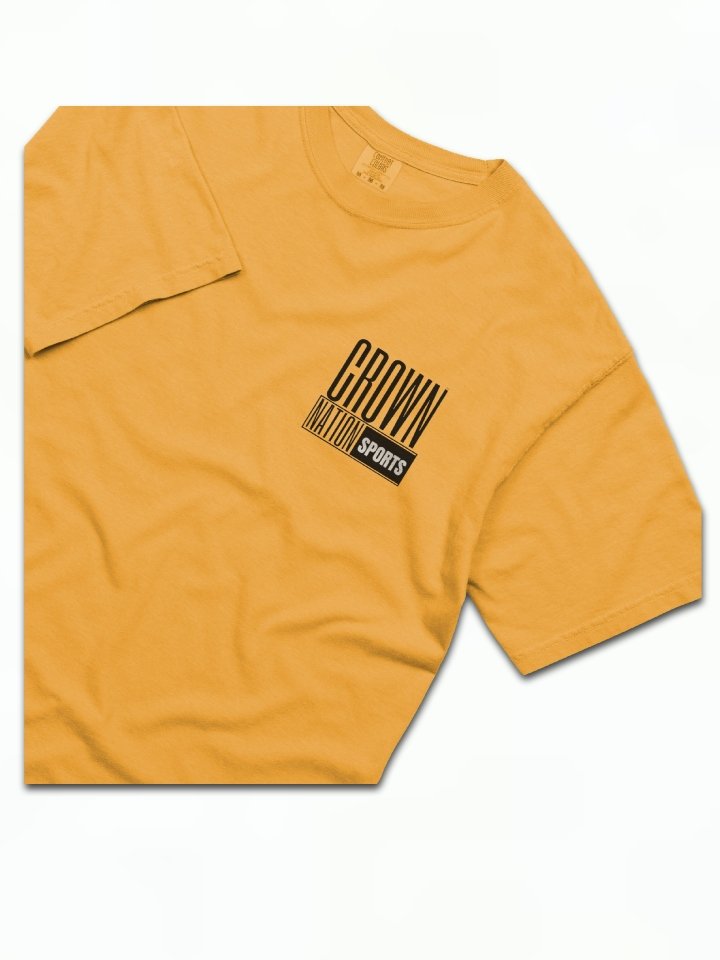 Crown Nation Sports Tee // Gold product image (2)