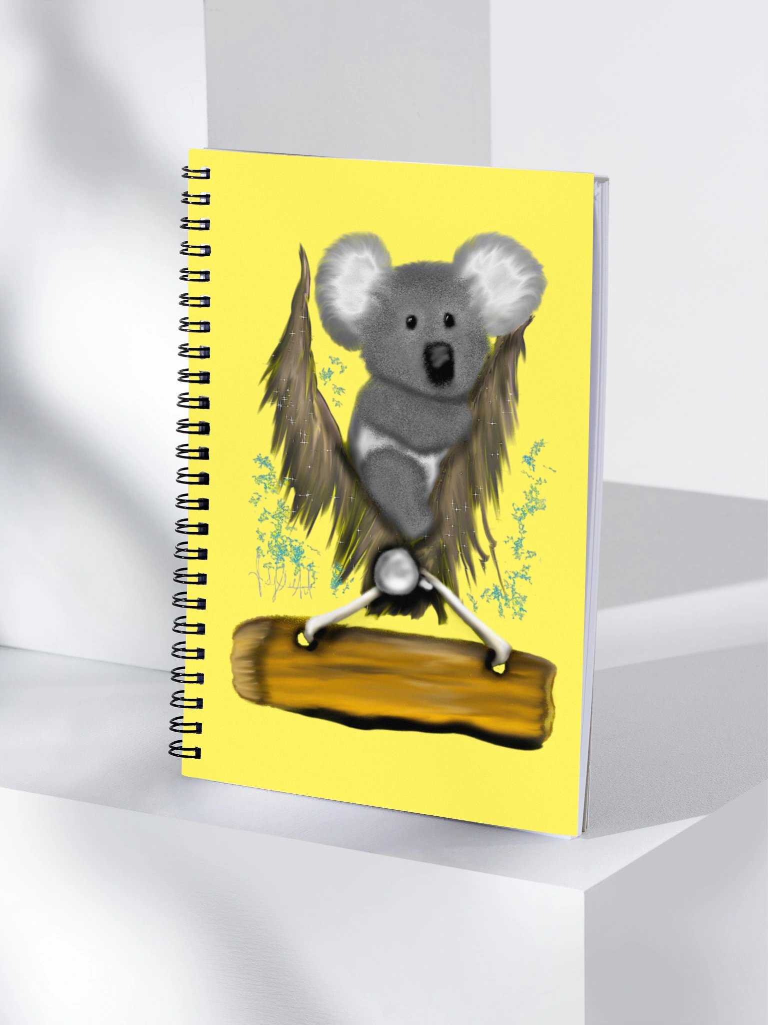 "J.B. Koala" Spiral Notebook product image (4)